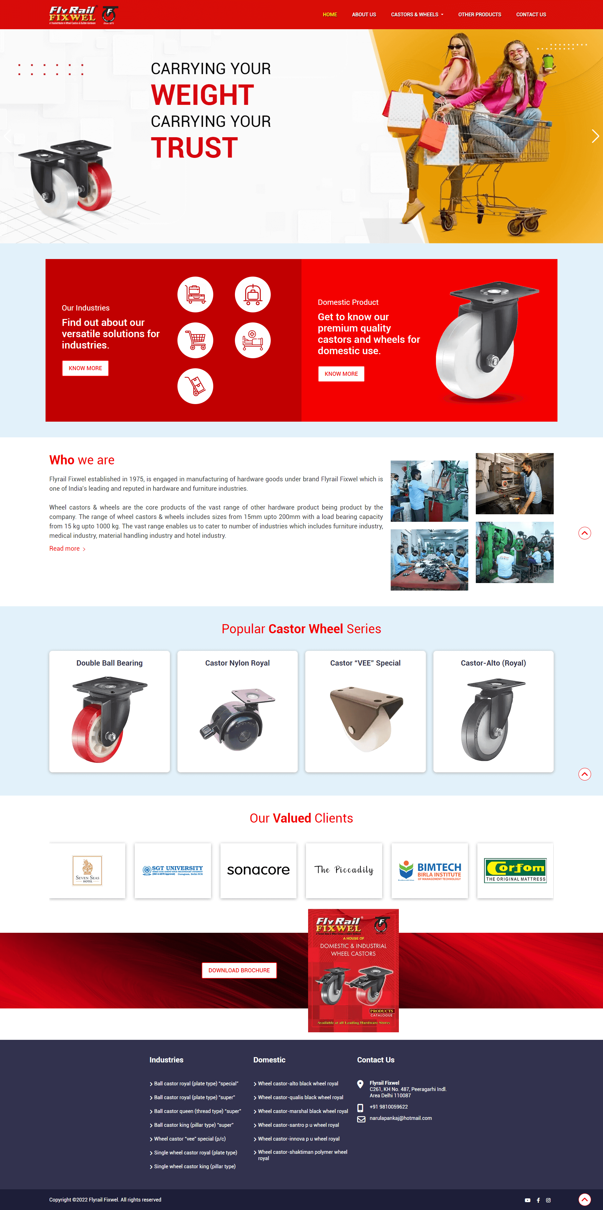 flyrail fixwel website screenshot